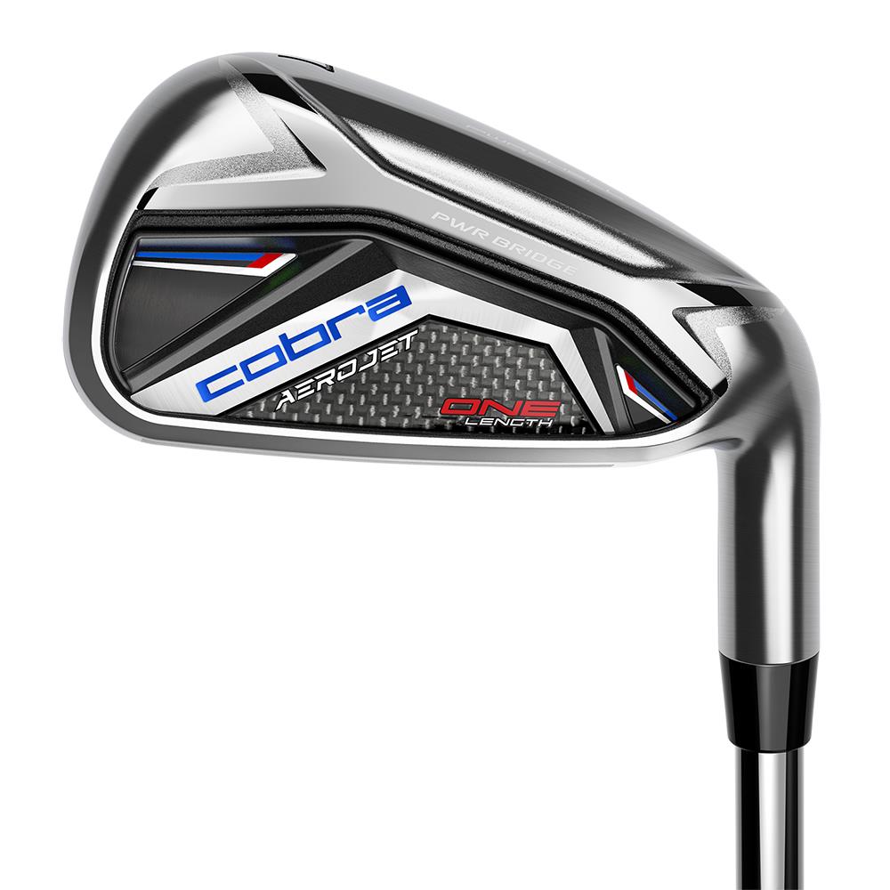 Left Handed Cobra Golf Aerojet One Length Irons 2023 Choose Shaft Flex