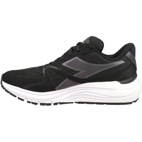 Diadora Men`s Blushield 8 Vortice Hip Running Shoes Black/white 10 D Medium US