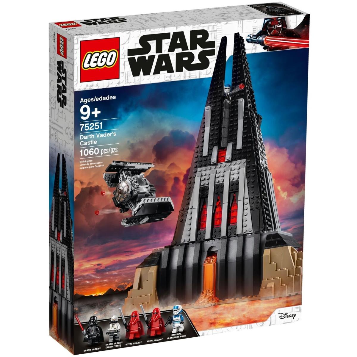 Lego Star Wars Darth Vader`s Castle 75251 Retired