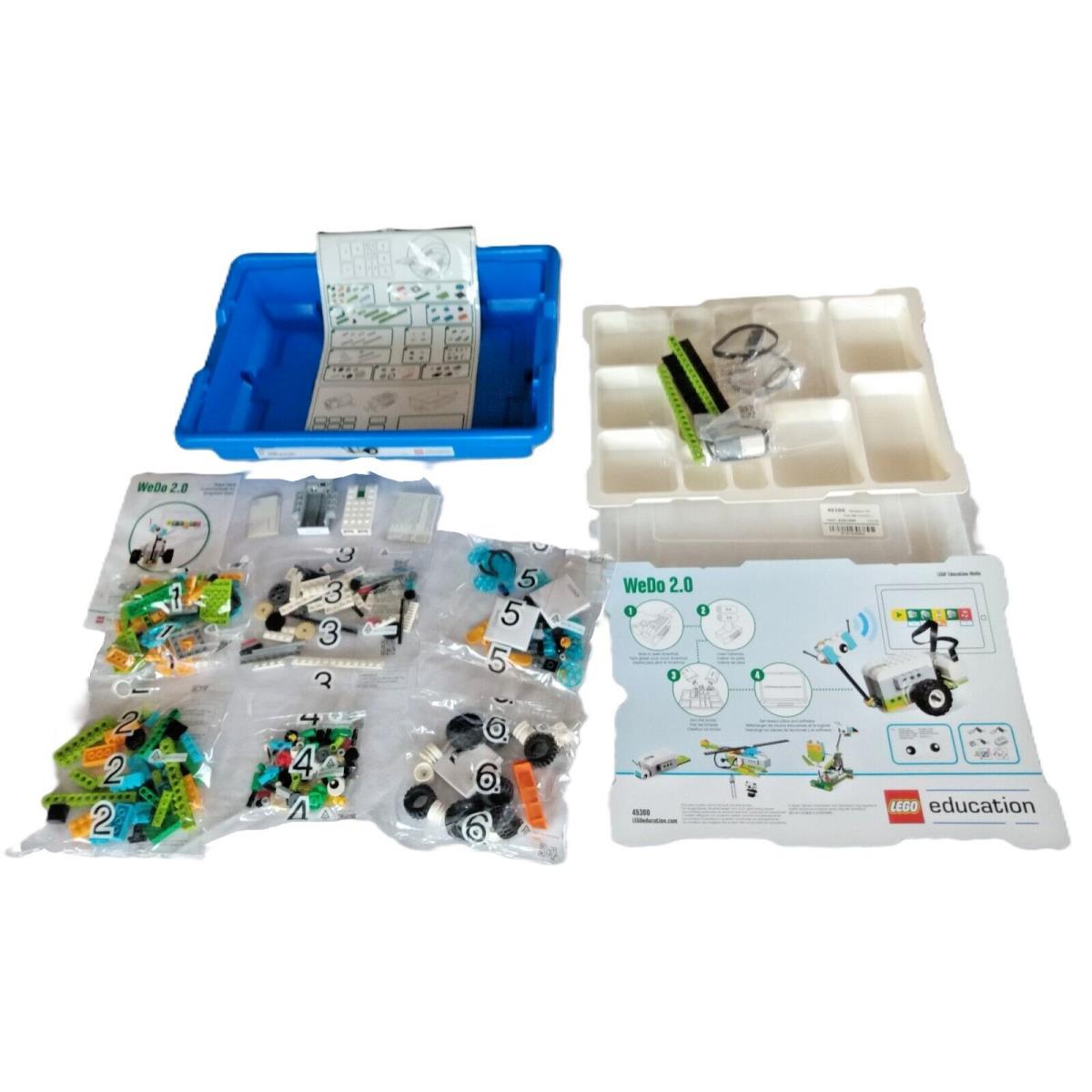 Lego 45300 Wedo 2.0 Set Core Education 280 Pieces Stem Smart Hub Retired