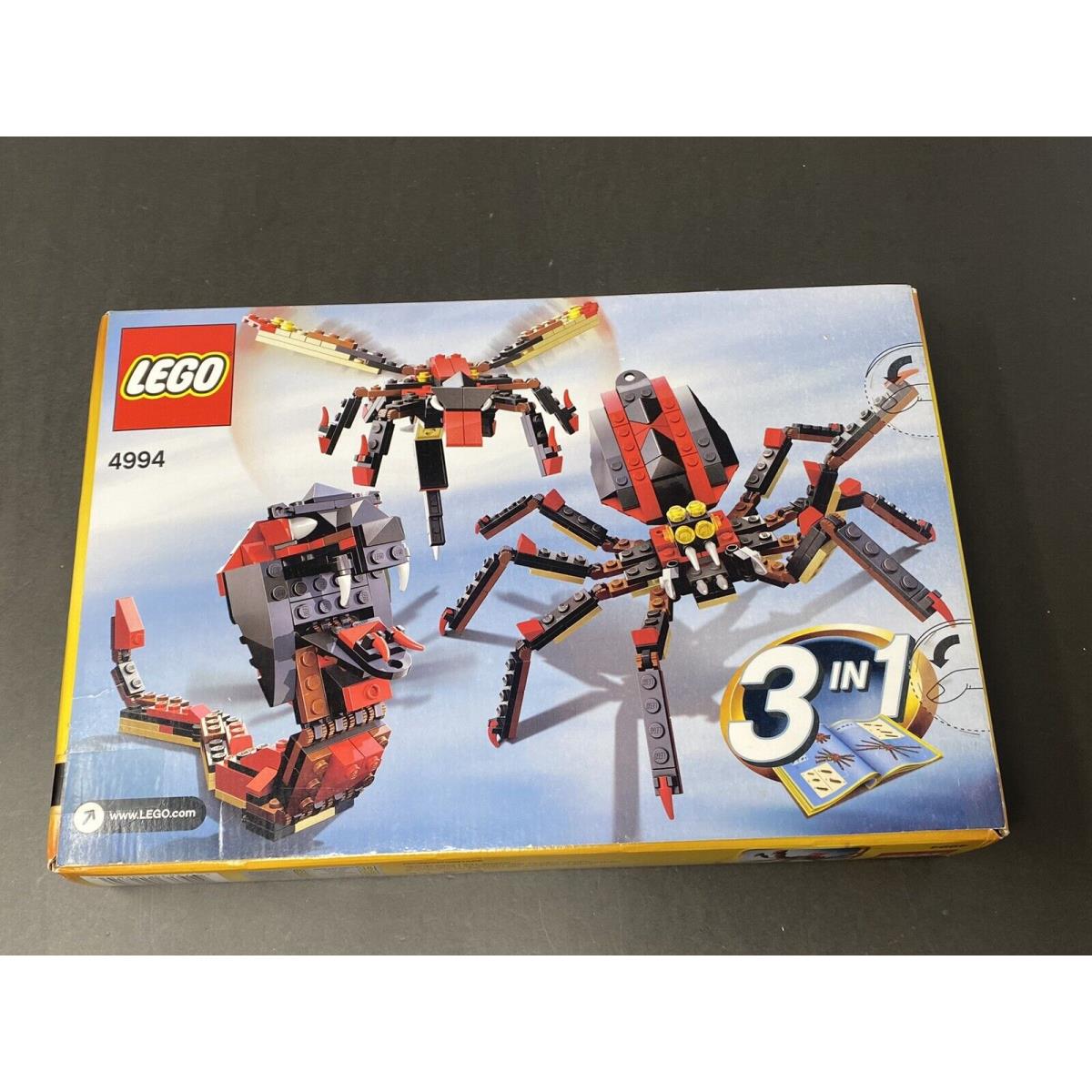 Lego Creator: Fierce Creatures 4994 Spider / Bug / Snake