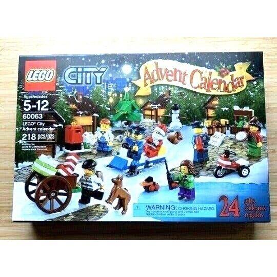 Lego City 2014 Advent Calendar Set 60063