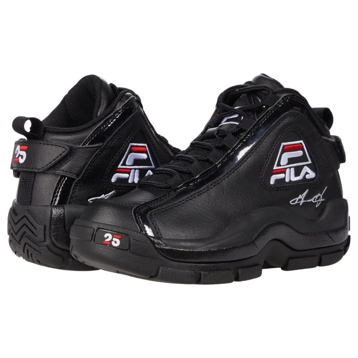 Fila Grant Hill 2 25Th Anniversary Big Kid Black / White / Fila Red