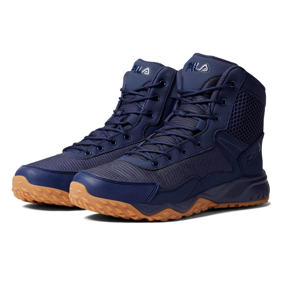 Fila Boots Blue Mens Zip Chastizer 1LM00358-466 - Blue