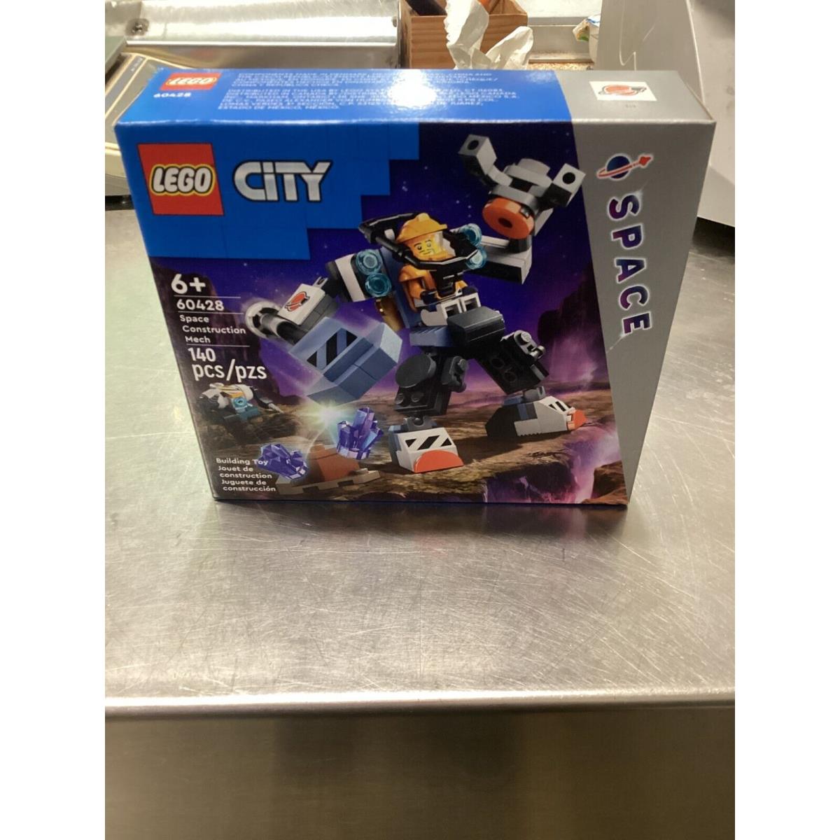 Lego City 60428 Space Construction Mech 140 Pieces For Boys and Girls Aged 6+