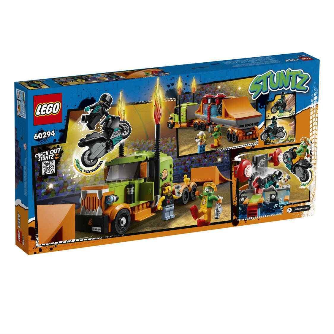 Lego City Stuntz Stunt Show Truck Building Set 60294 - Multicolor