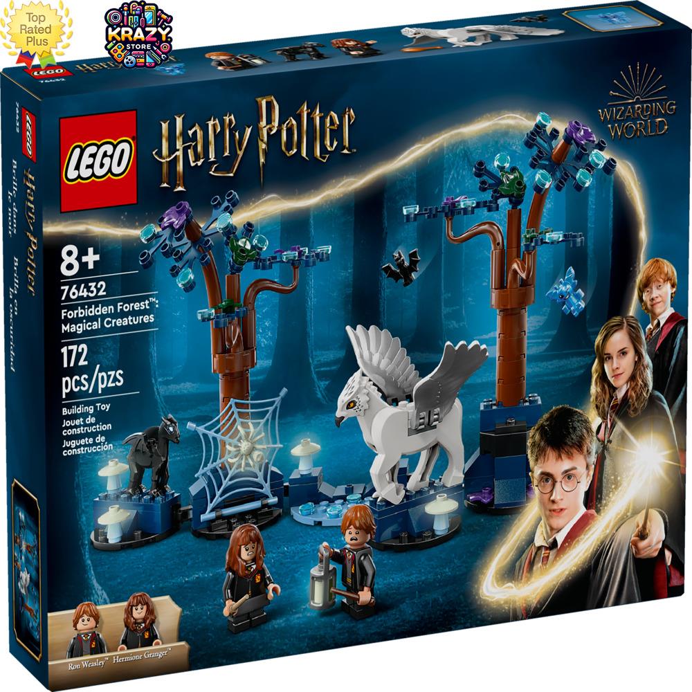 Magical Lego Harry Potter Forbidden Forest Set Glow in The Dark Creatures with B