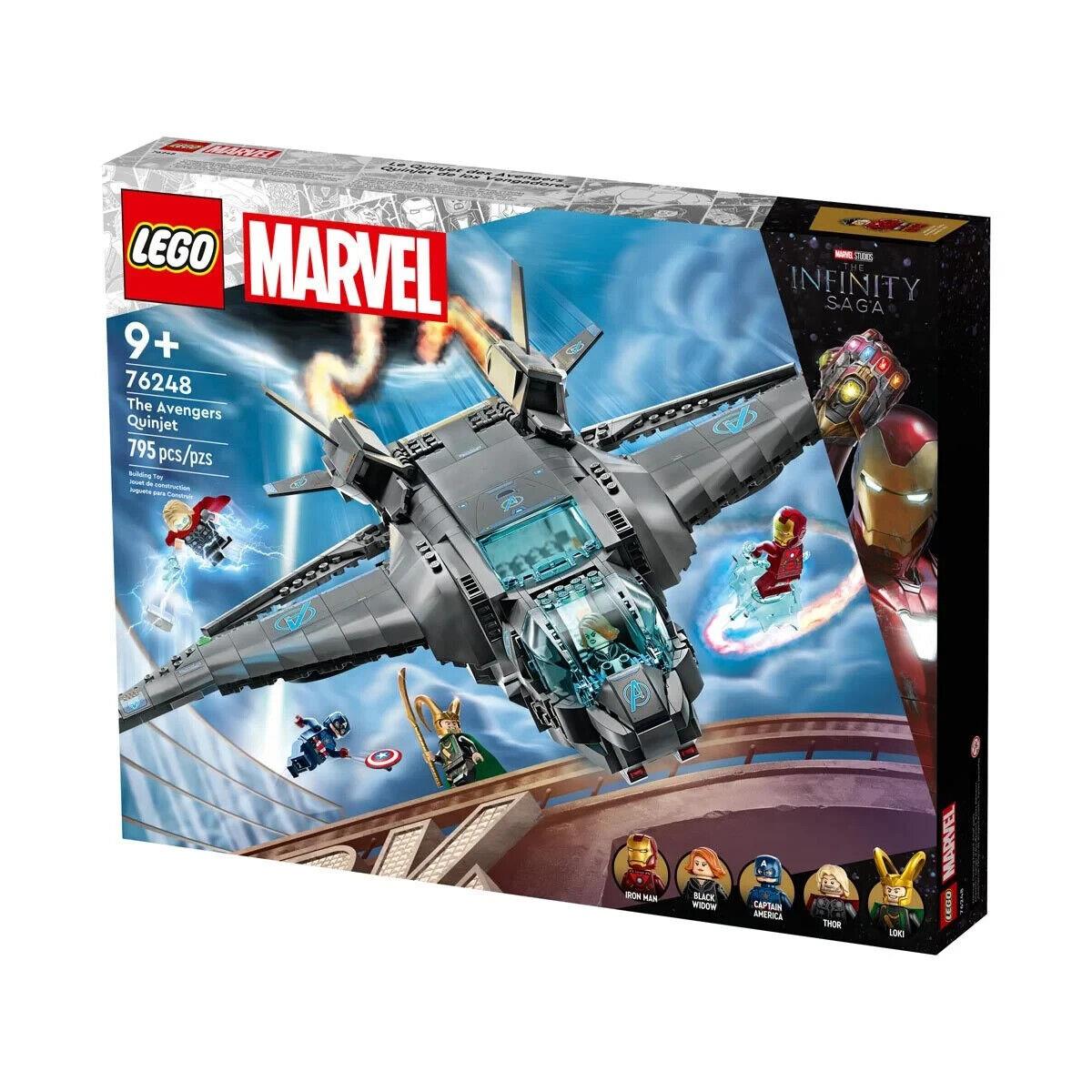 Lego 76248 Marvel The Avengers Quinjet See Description