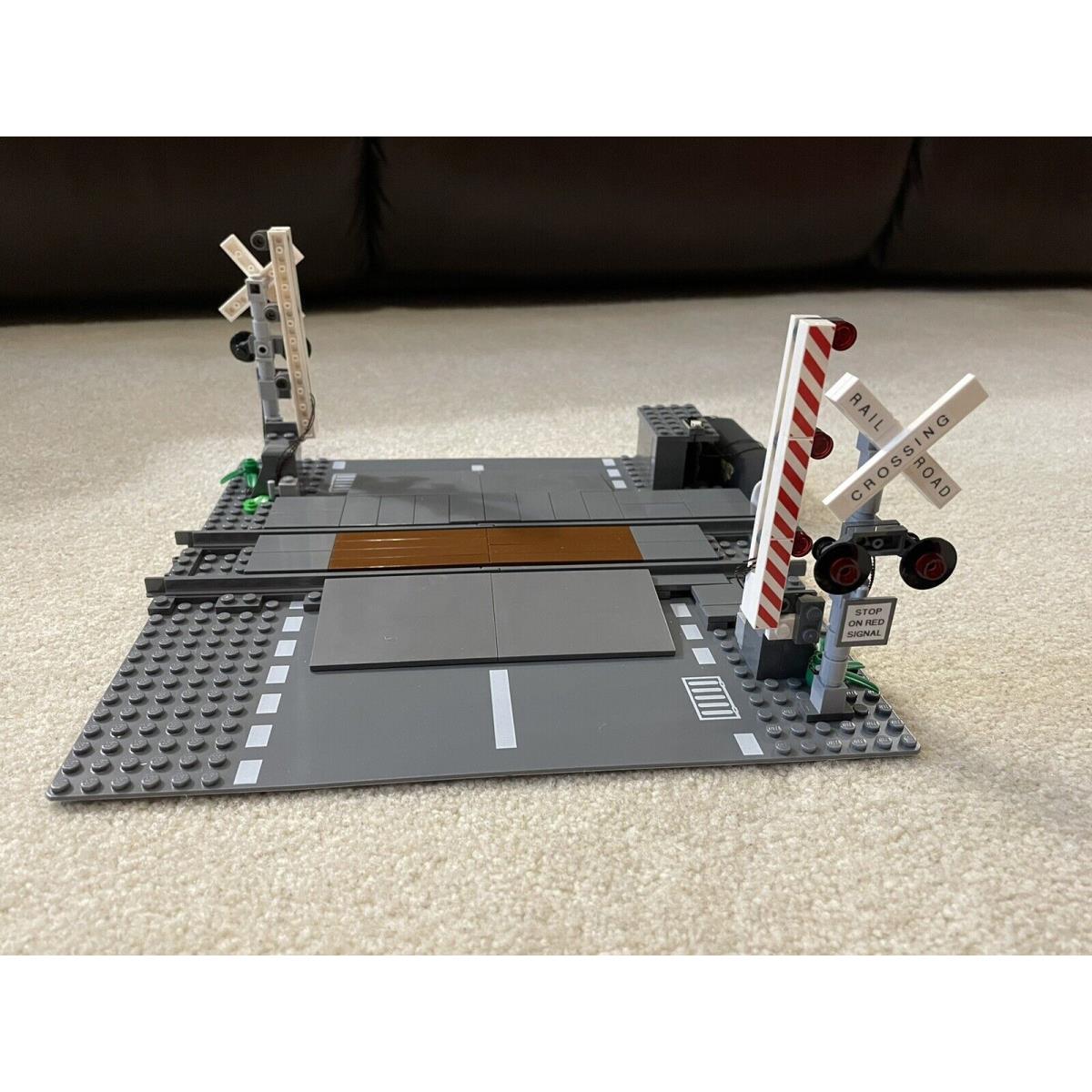 Lego Train Crossing with Lights and Sound - Moc - Electric Components