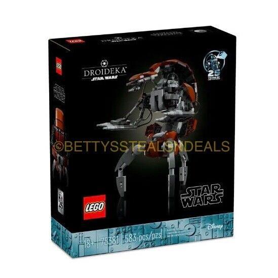 Lego Star Wars 75381 Droideka 583 Pcs Wars Complete Set Free S/h