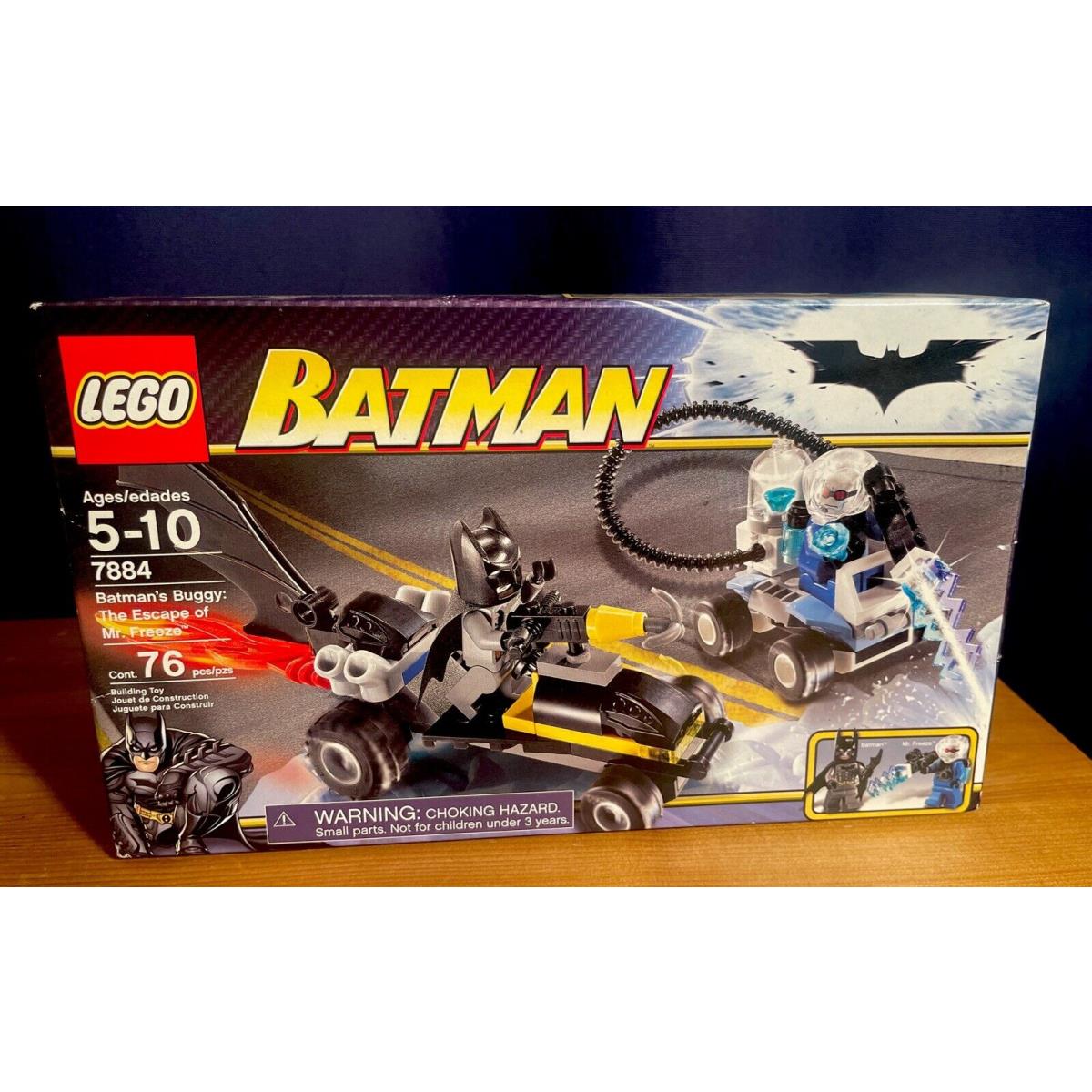 Lego Batman Buggy 7884 Escape of Mr. Freeze Box in 9/10 Condition