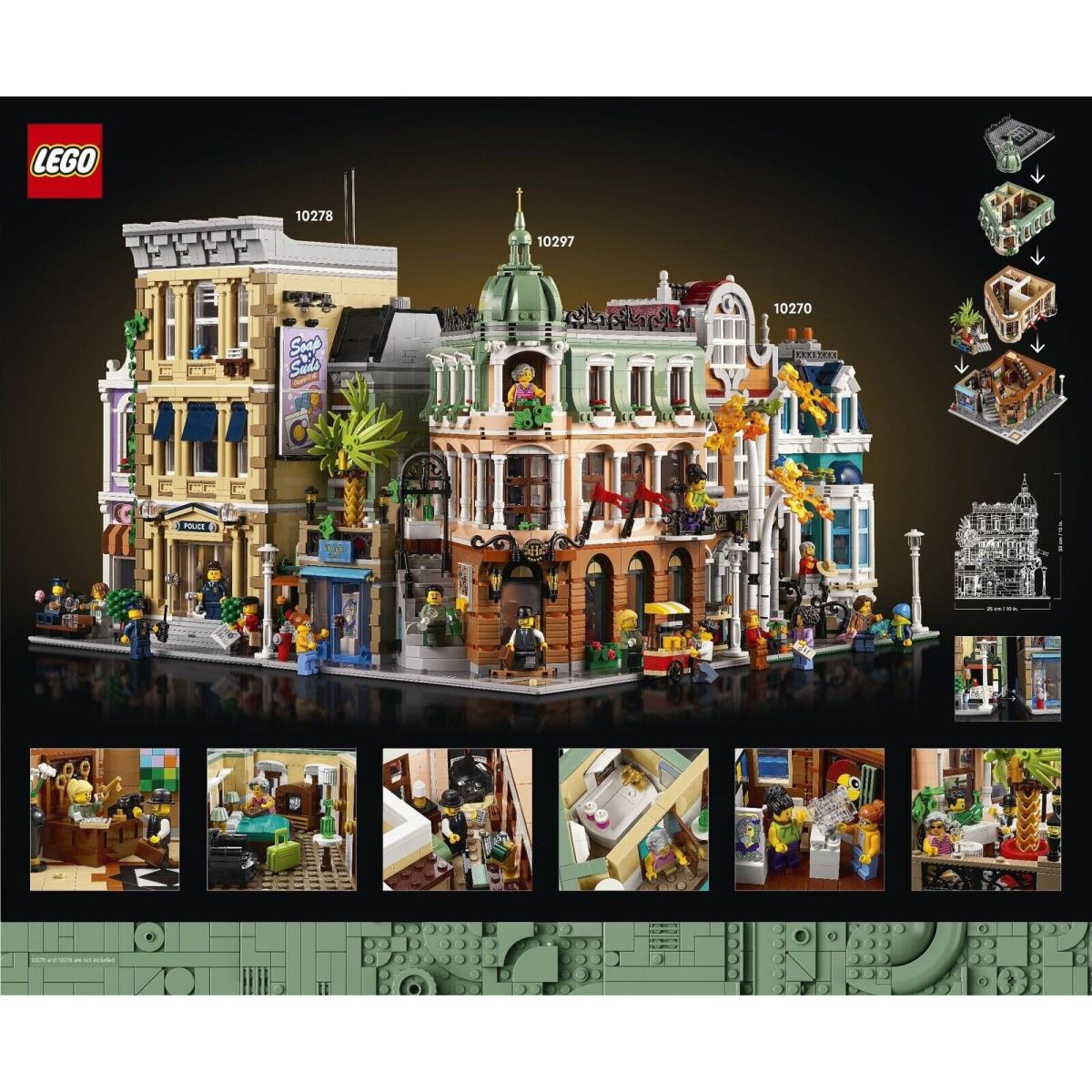 Lego 10297 Boutique Hotel Modular Building Box