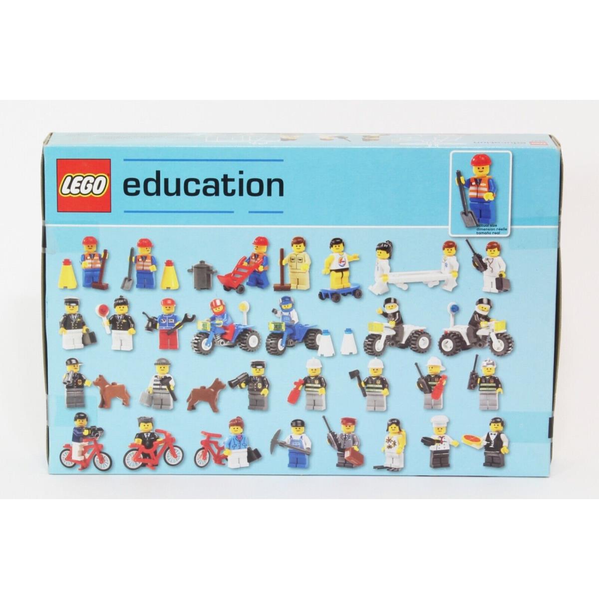 Lego Education 31 Community Workers Minifigs Set 9247 235pcs Tricycle Bikes