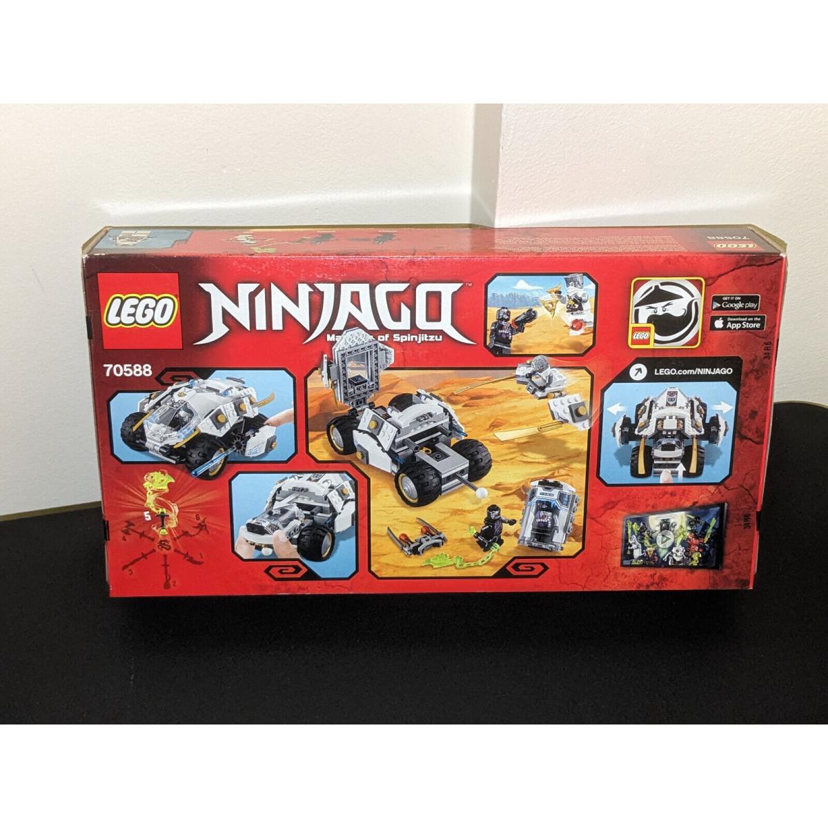 Lego 70588 Ninjago Titanium Ninja Tumbler W/zane Nindroid Mib