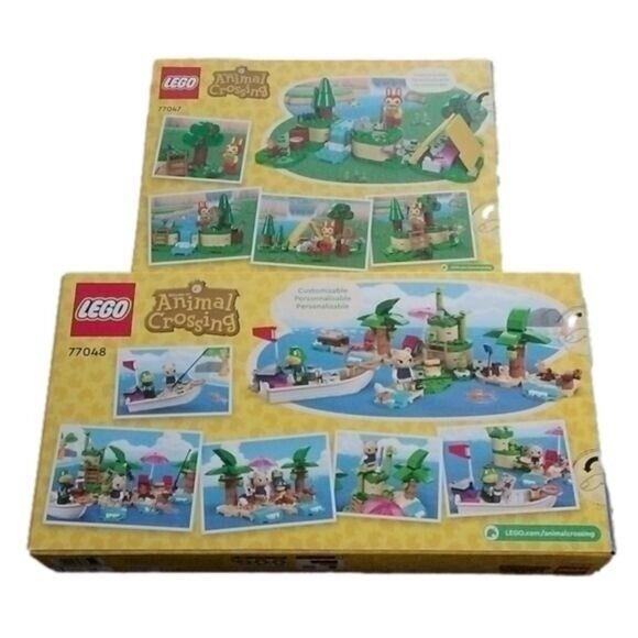 Lego Animal Crossing 77067 Bunnie`s Outdoor + 77048 Kapp`n`s Island Boat Tour