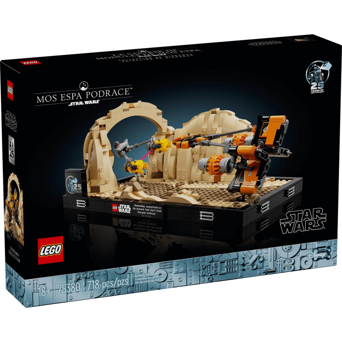 Lego Star Wars: The Phantom Menace Mos Espa Podrace Diorama 75380 Building Set