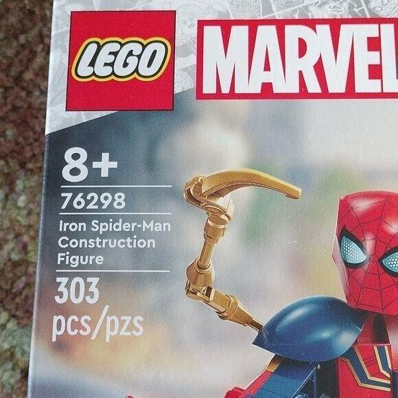Lego 76298 Iron Spider-man Construction Figure Building Set
