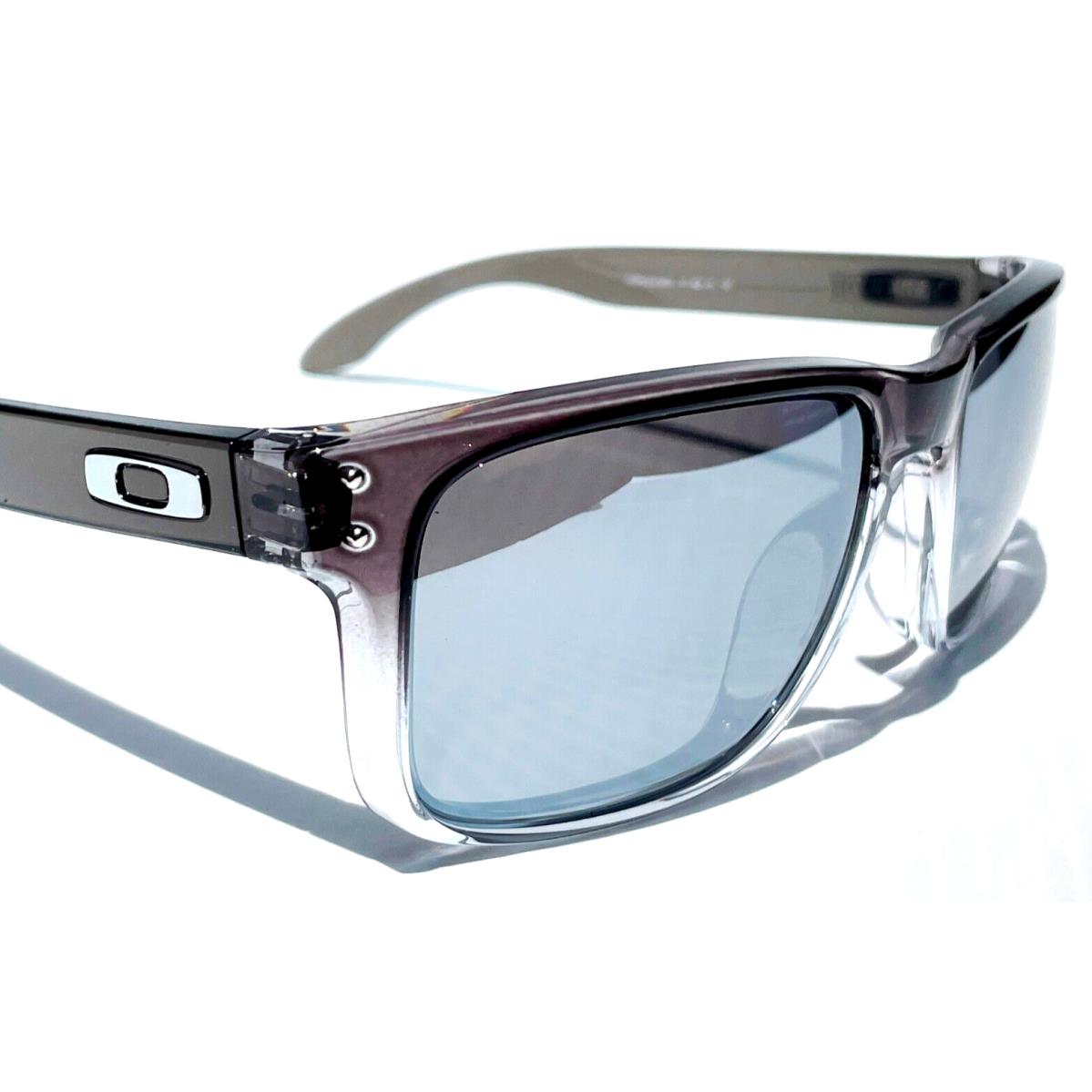 Oakley Holbrook Dark Ink Fade Polarized Galaxy Chrome Lens Sunglass 9102