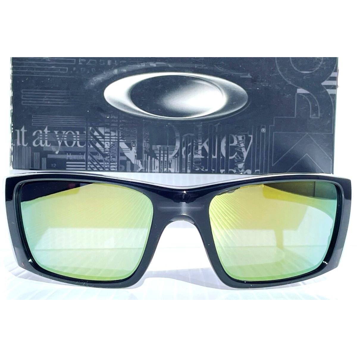 Oakley Fuel Cell Polished Black Ink w Emerald Iridium Lens Sunglass 9096-85