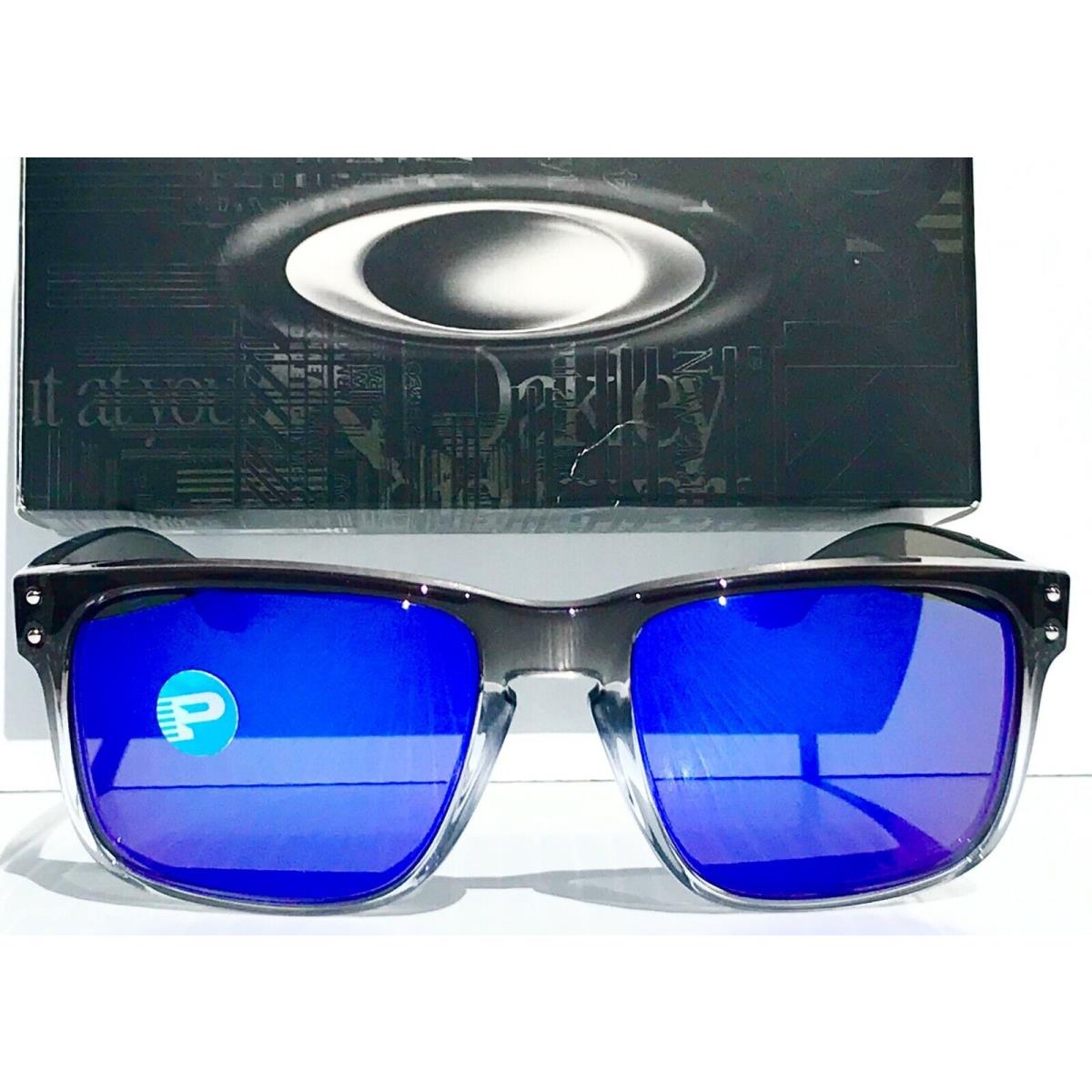 Oakley Holbrook Dark Ink Polarized Galaxy Blue Sunglass 9102