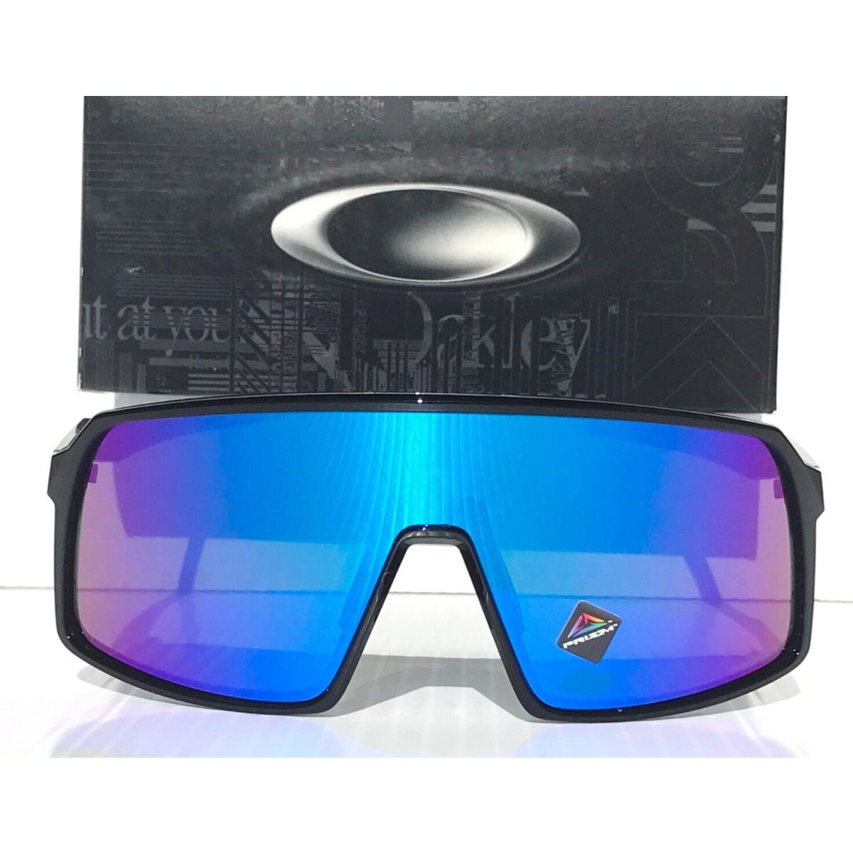 Oakley Sutro Polished Black Prizm Sapphire Blue Lens Sunglass 9406-90