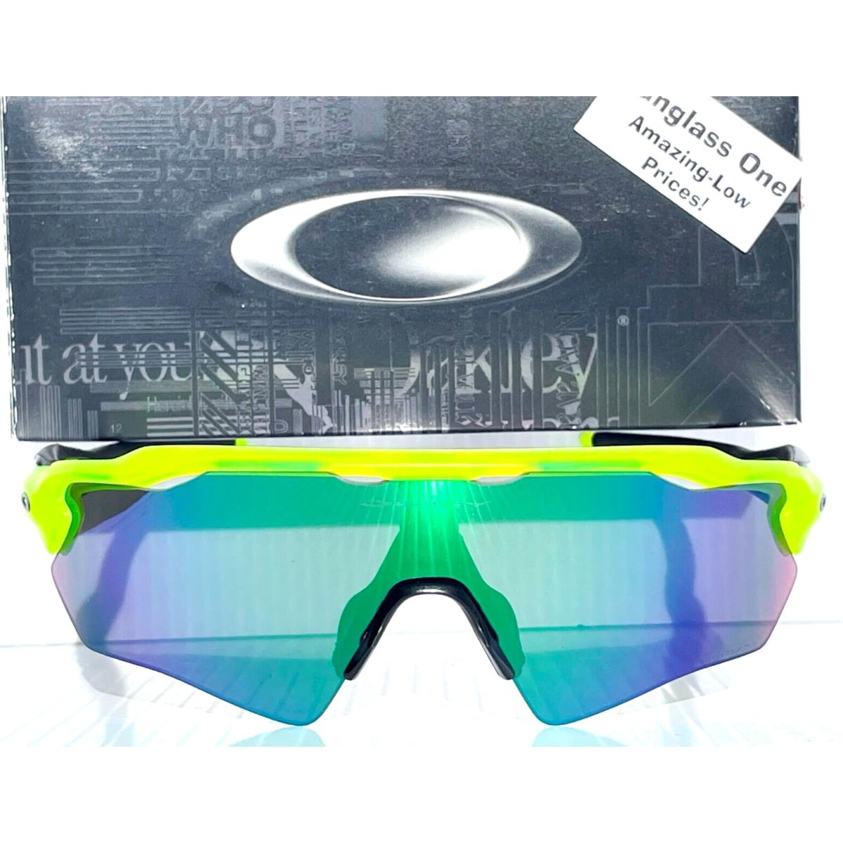 Oakley Radar EV Path XS Youth Matte Uranium Prizm Jade Lens Sunglass 9001-17