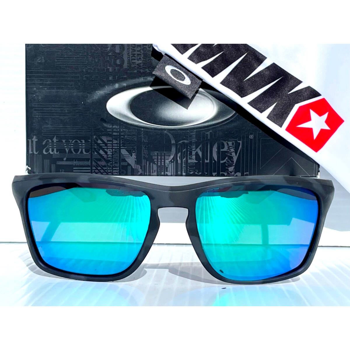 Oakley Sylas Maverick Vinales Mvk Camo Polarized Galaxy Jade Lens Sunglass 9448