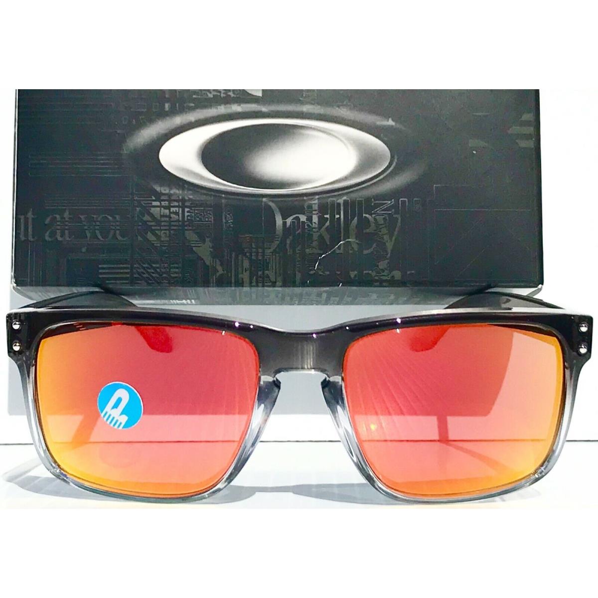 Oakley Holbrook Dark Ink Polarized Galaxy Ruby Sunglass 9102