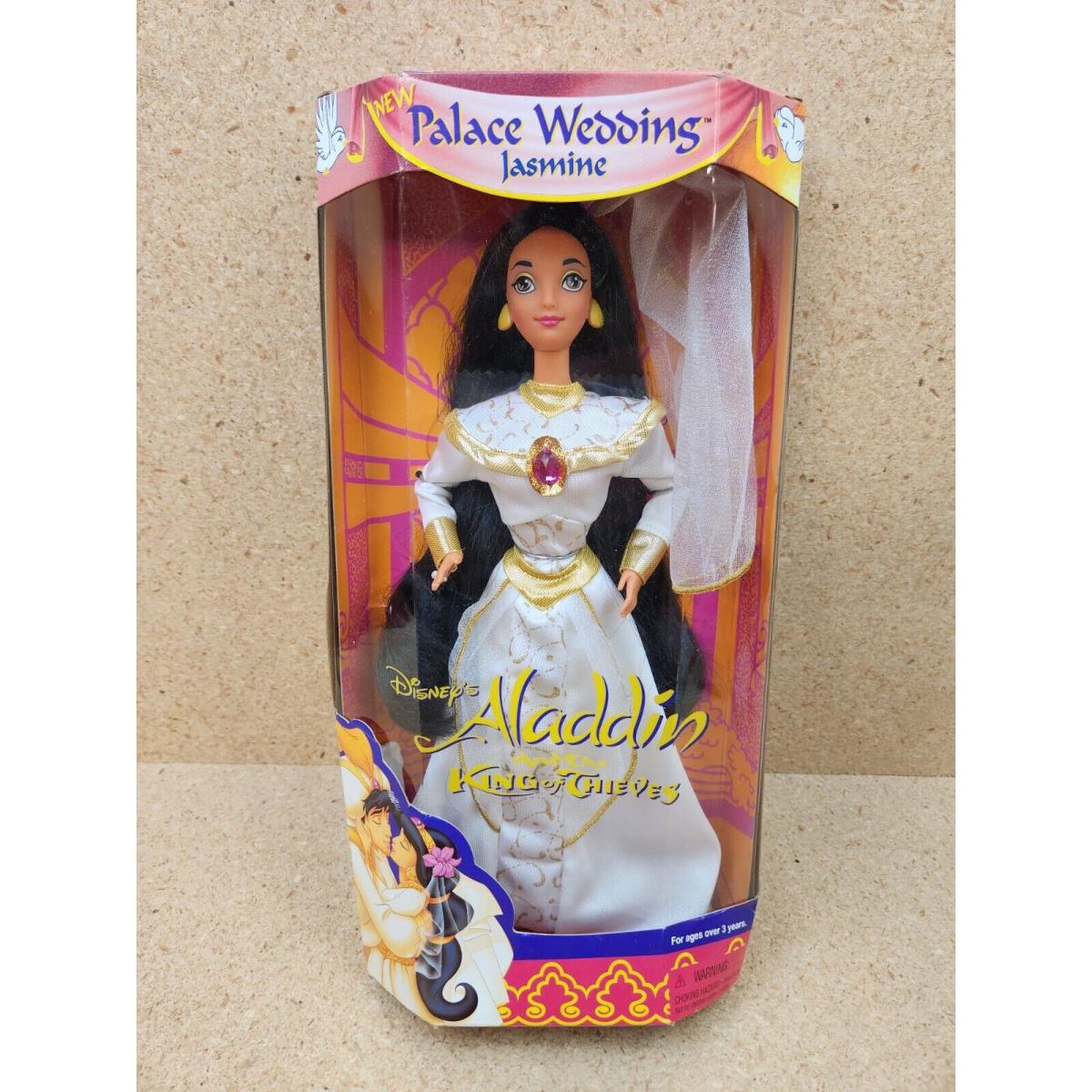 Palace Wedding Jasmine Doll Disney`s Aladdin The King Of Thieves 1996 Mattel