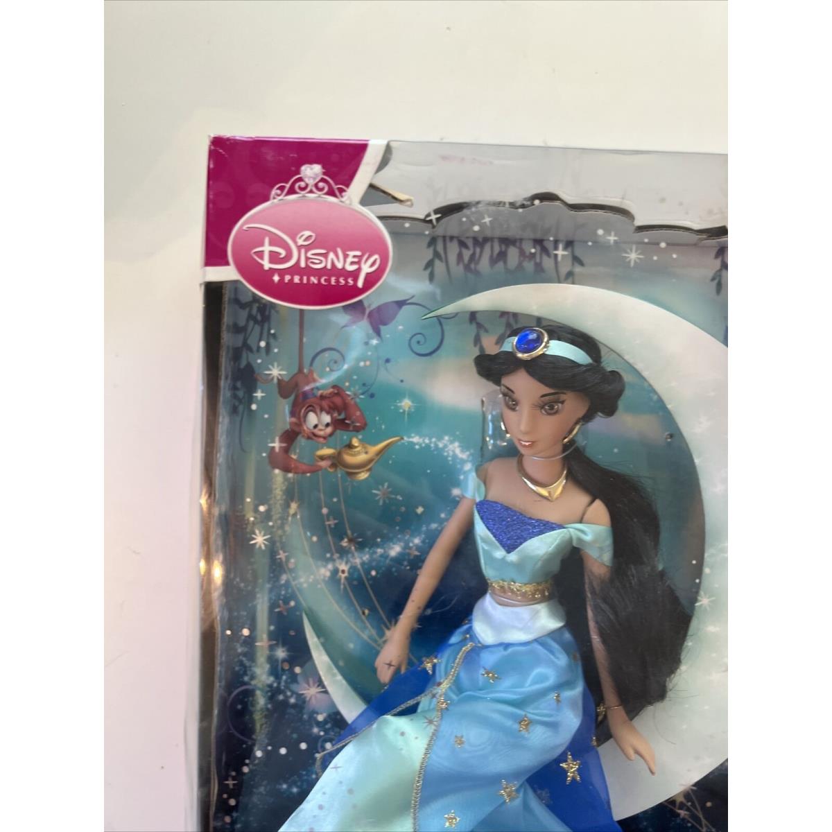 Disney Brass Key Jasmine Celestial Princess Porcelain Doll Worn Box