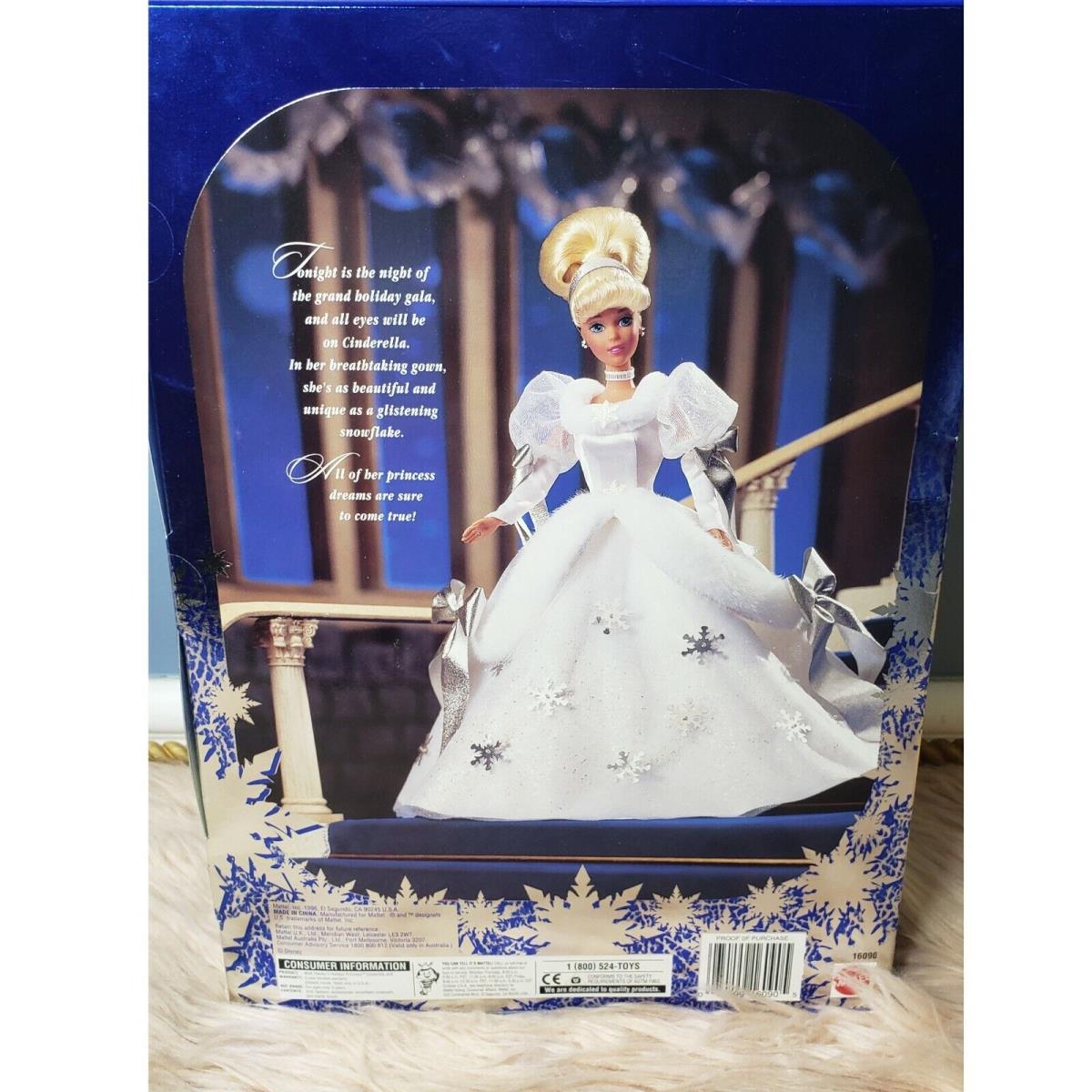 Disney 1996 Cinderella Barbie Collector Item