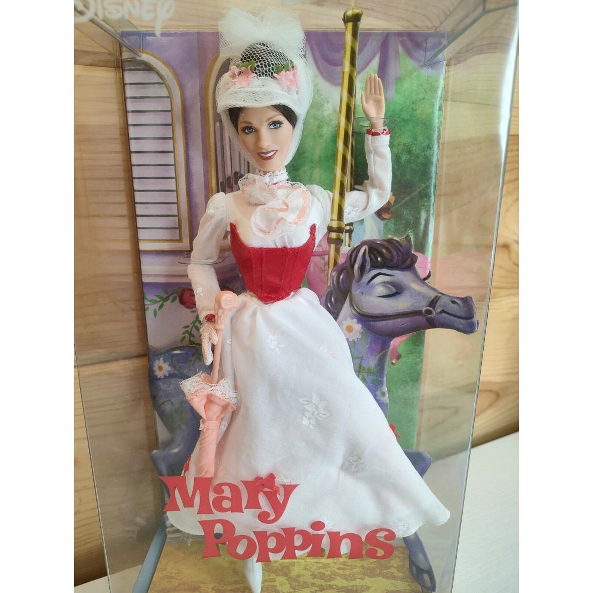 Disney`s Mary Poppins Pink Label Barbie Doll 2007 Mattel M0672