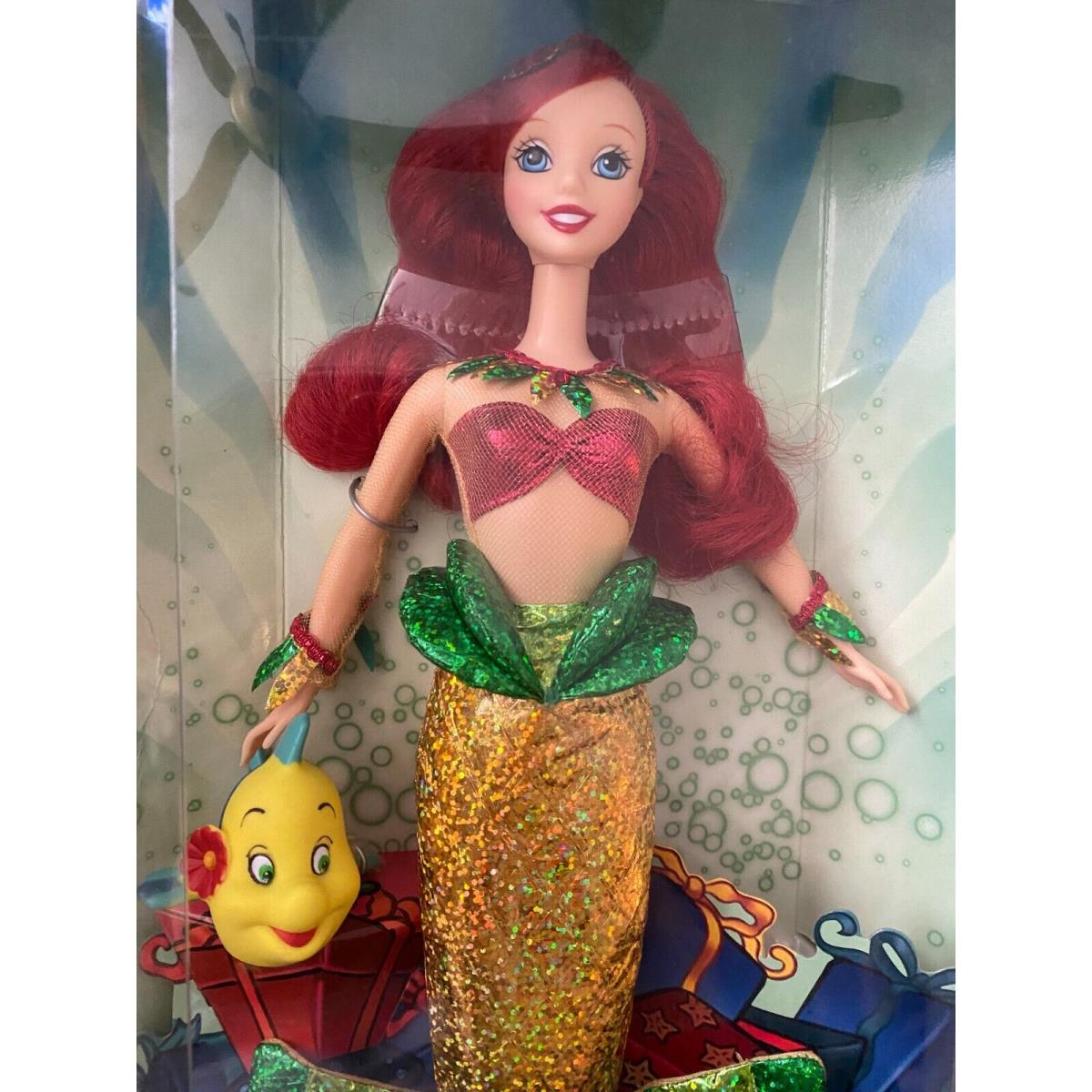 2000 Disneylittle Mermaid Seaside Holiday Ariel Barbie Doll