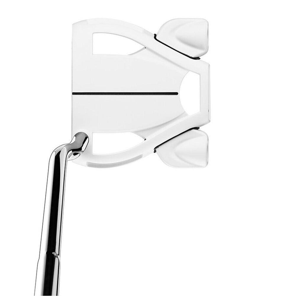 Taylormade Spider Ghost White Double Bend Putter - White