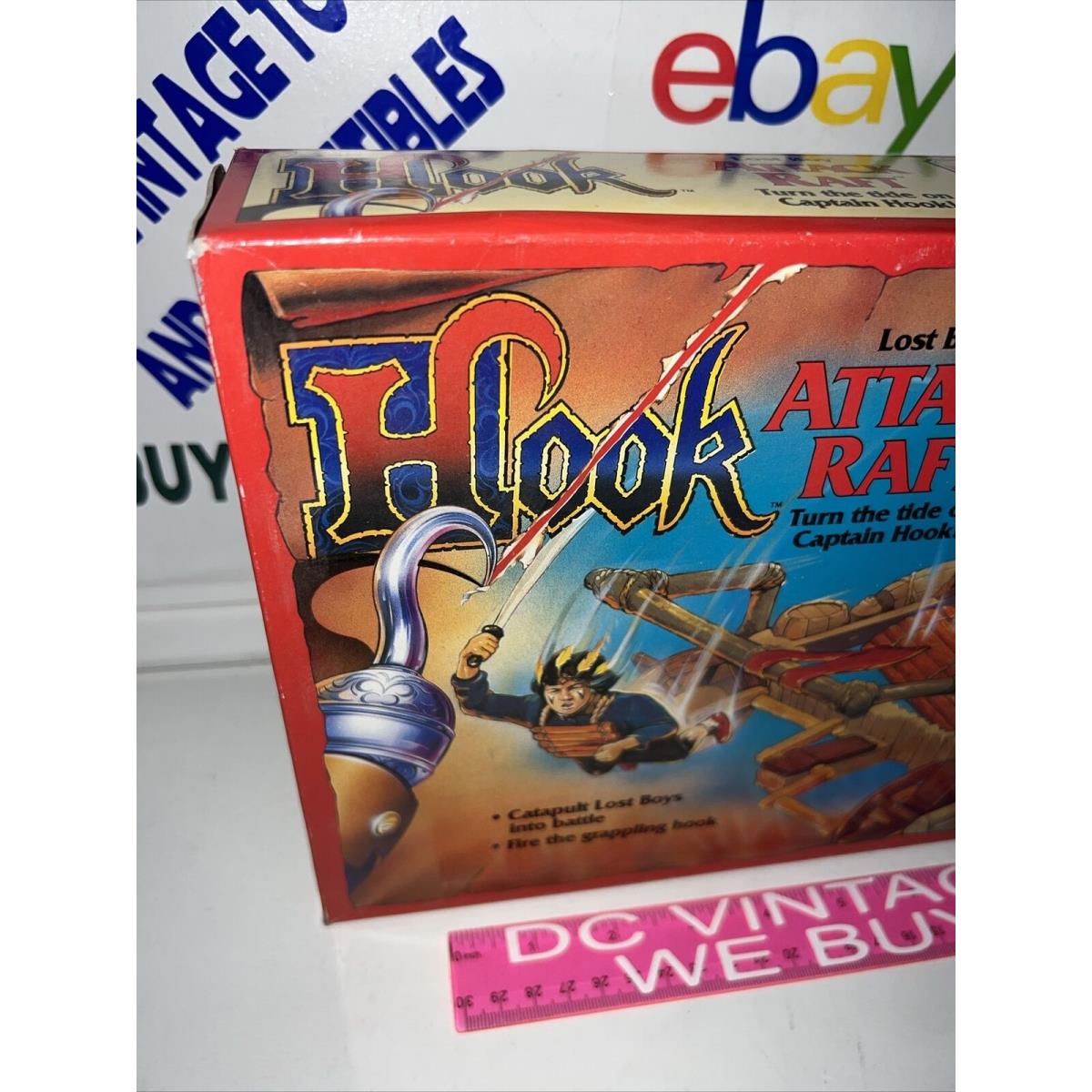 Vintage Mattel 1991 Hook The Movie Lost Boy Attack Raftnrfb