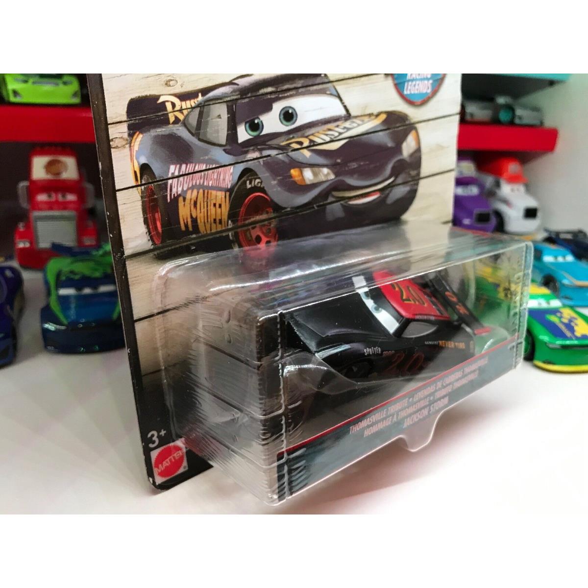 Disney Pixar Cars Thomas Ville Racing Legends Jackson Storm