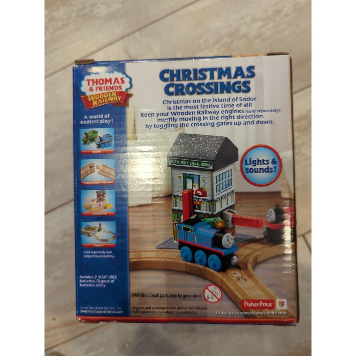 Thomas The Tank Friends Christmas Crossings Wooden Railway Light Retired Rare