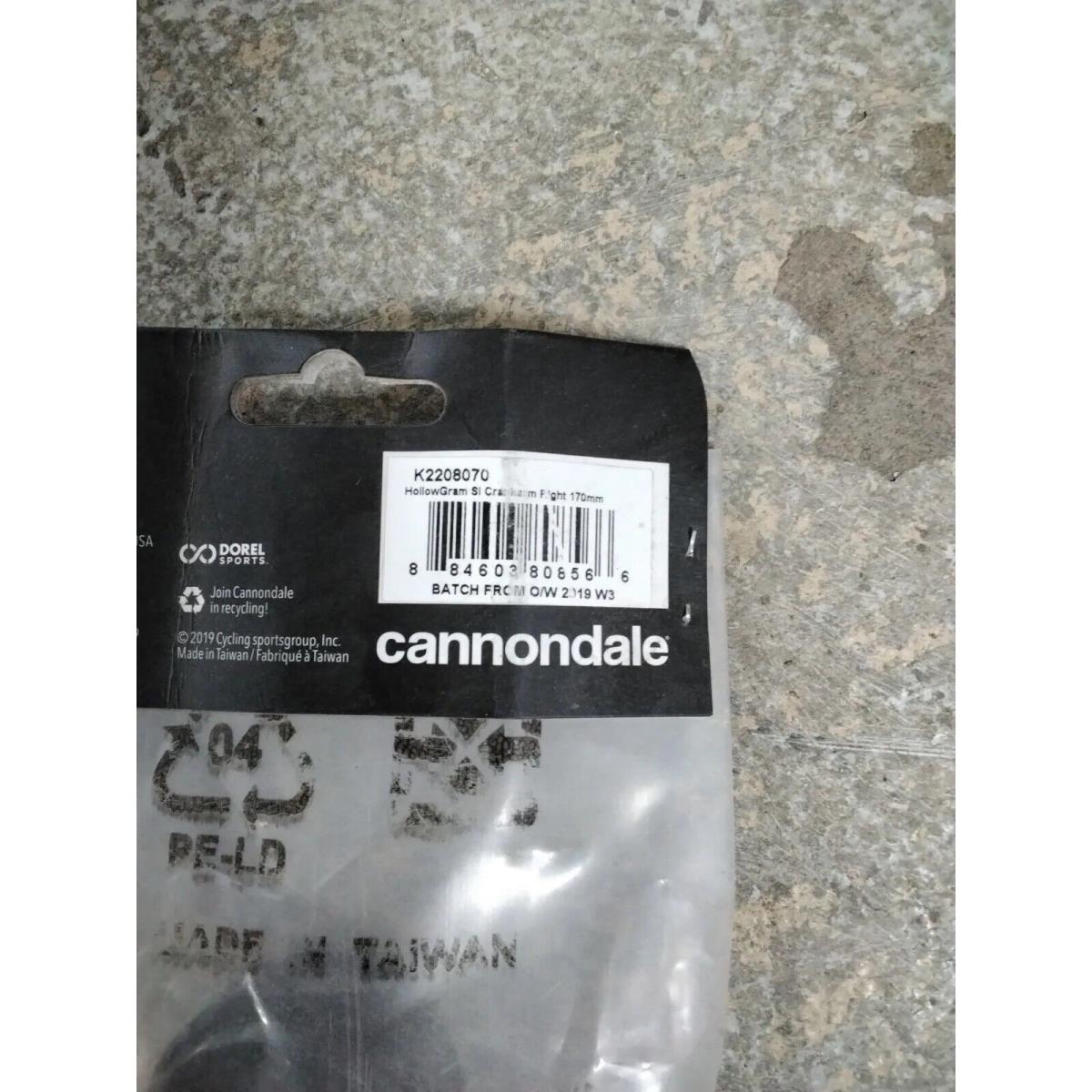 Cannondale Hollowgram Bb30 Single Crankarm 170mm Right Part K2208070 Fast