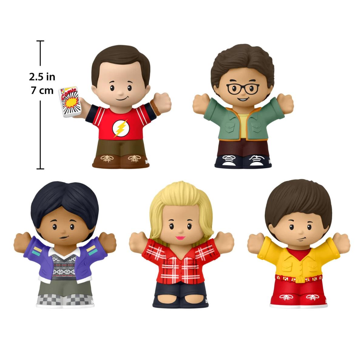 Mattel Little People Collector The Big Bang Theory TV Show Special Edition Set