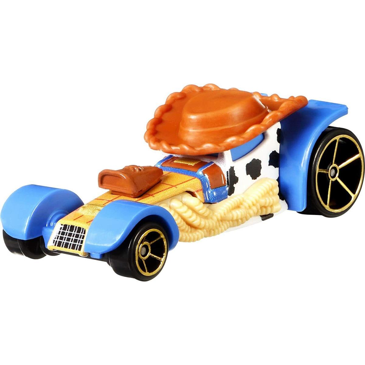 Hot Wheels 1/64 Disney Pixar Toy Story 4 Character Cars GCY52-999C Woody (1/8)-GCY53