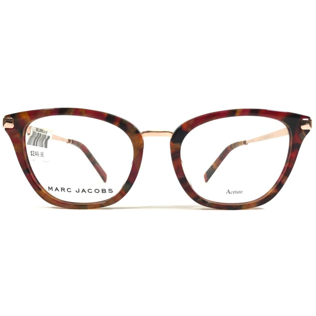 Marc Jacobs Eyeglasses Frames 397 O63 Tortoise Pink Cat Eye Square 50-19-145