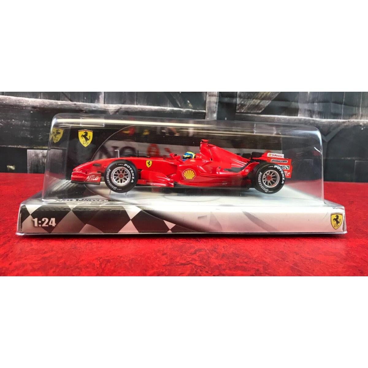 Diecast Car Mattel Hot Wheels Racing Ferrari 5 1:24 L6241