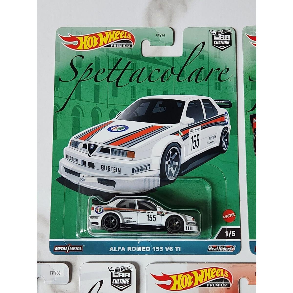 2023 Hot Wheels Car Culture Spettacolare 1/64 Complete Set Of 5