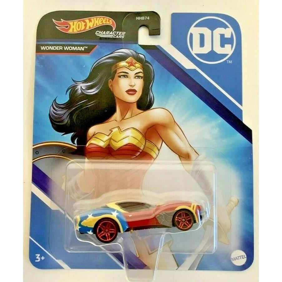 2022 6-PACK Hot Wheels DC Comics 1:64 Character Cars The Batman Superman Riddler