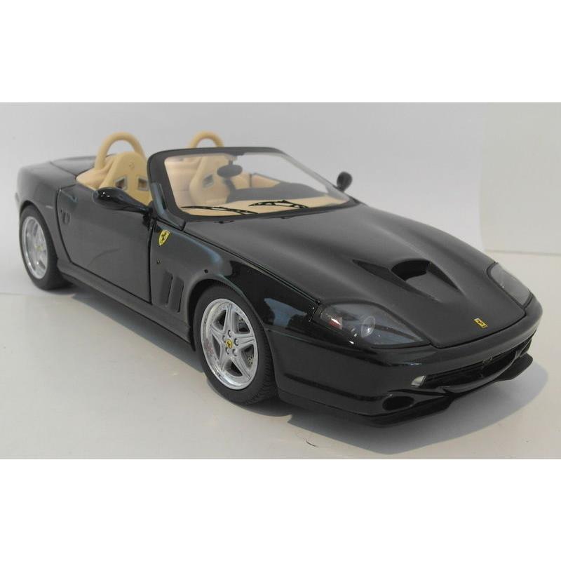 Hot Wheels 1:18 Elite Ferrari 550 Barchetta Diecast Black N2055