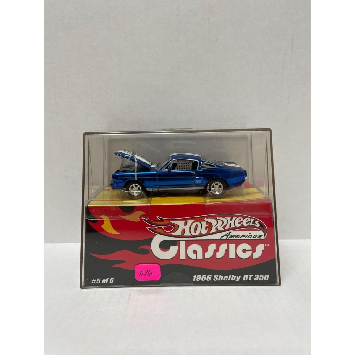 2003 Hot Wheels American Classics 1966 Shelby GT 350 1/32 Scale