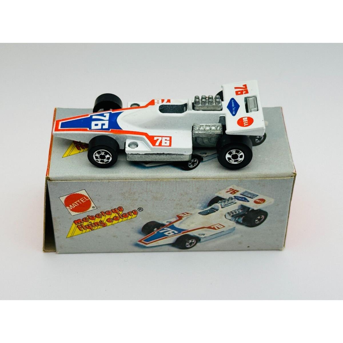 Hot Wheels Mebetoys Blackwall Formula 5000 White Flying Colors