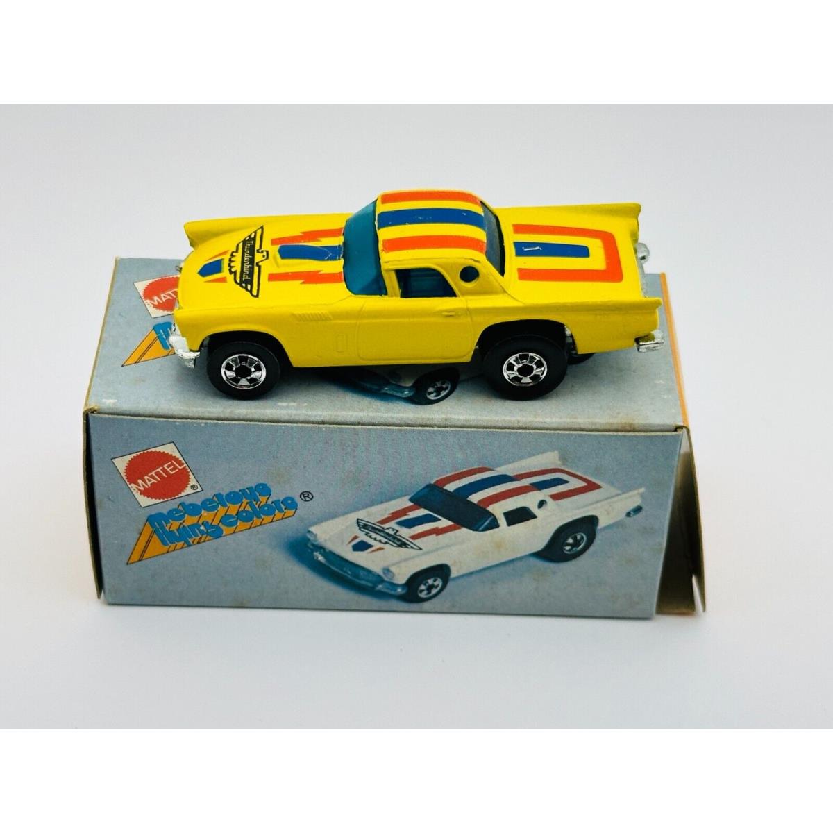 Hot Wheels Mebetoys Blackwall 57 T Bird Yellow Flying Colors