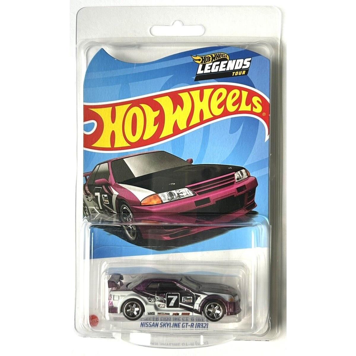 Hot Wheels Nissan Skyline Gt-r R32 Legends Tour W/ Protective Case