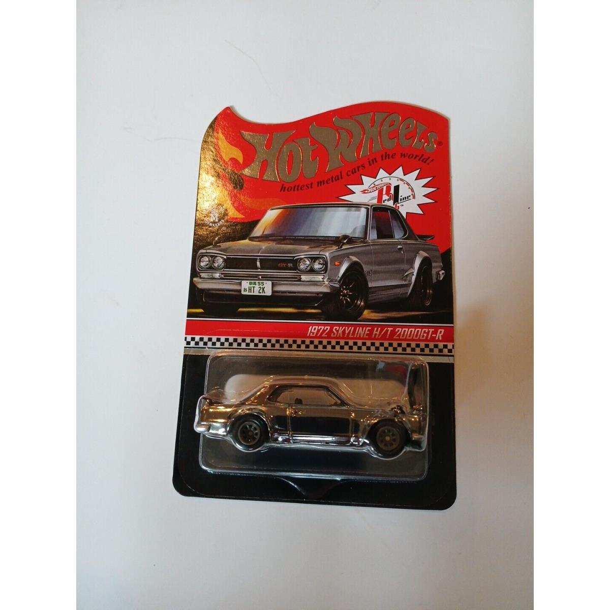 Hot Wheels Redline Club Rlc 1972 Nissan Skyline H/t 2000GT-R Chrome 20324